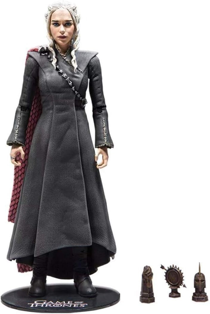 Emilia Clarke Inspired 6" Daenerys Targaryen Figure – 12+ Articulation Points