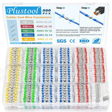 Load image into Gallery viewer, Versatile 800PCS Solder Seal Wire Connectors - Perfect for Marine &amp; Truck Use