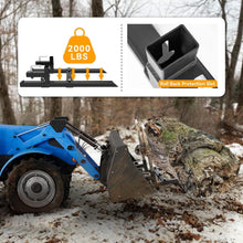 Load image into Gallery viewer, Universal 60" Tractor Bucket Forks - Durable 2000lb Capacity, Safe &amp; Adjustable