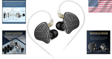 Load image into Gallery viewer, Ergonomic X HBB PR2 Wired Headphones: 13.2mm Planar Driver &amp; Detachable Cable