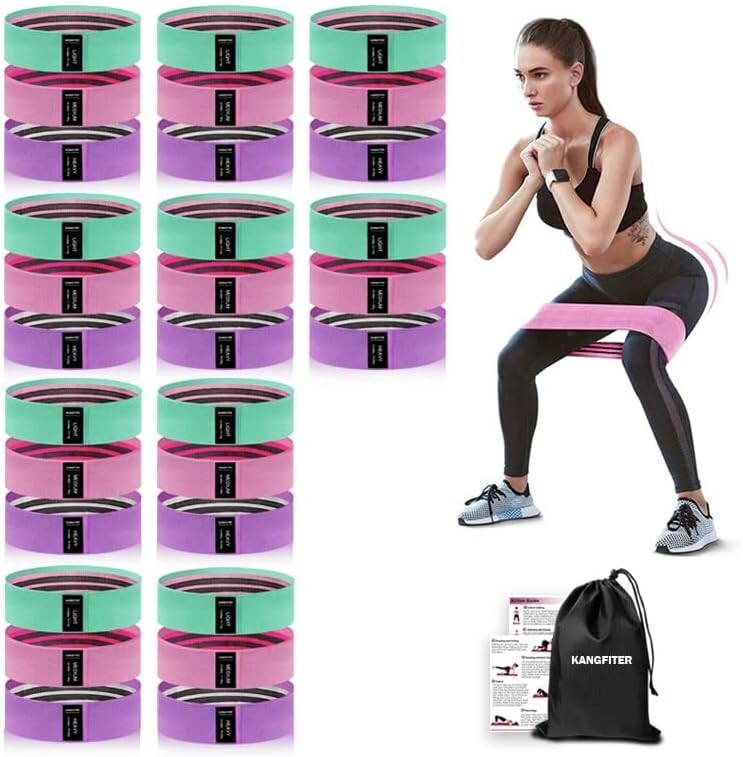 High-Quality Fabric Resistance Bands – Versatile Loop Bands for All Fitness