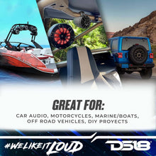 Load image into Gallery viewer, High-Power 4" Bluetooth Marine Tower Speakers with Waterproof Amplifier &amp; Remote