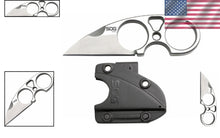 Load image into Gallery viewer, Stainless Steel Tactical Knife with Serrated Edge - Ideal for Camping &amp; Hiking
