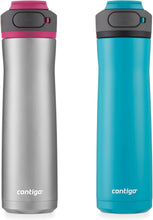 Load image into Gallery viewer, Stylish Juniper &amp; Dragonfruit Water Bottle Set - Keeps Drinks Cold for 24 Hours