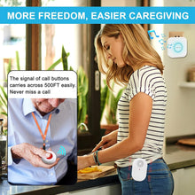 Load image into Gallery viewer, Versatile Wireless Emergency Call Button for Seniors - 500FT Nurse Alert System