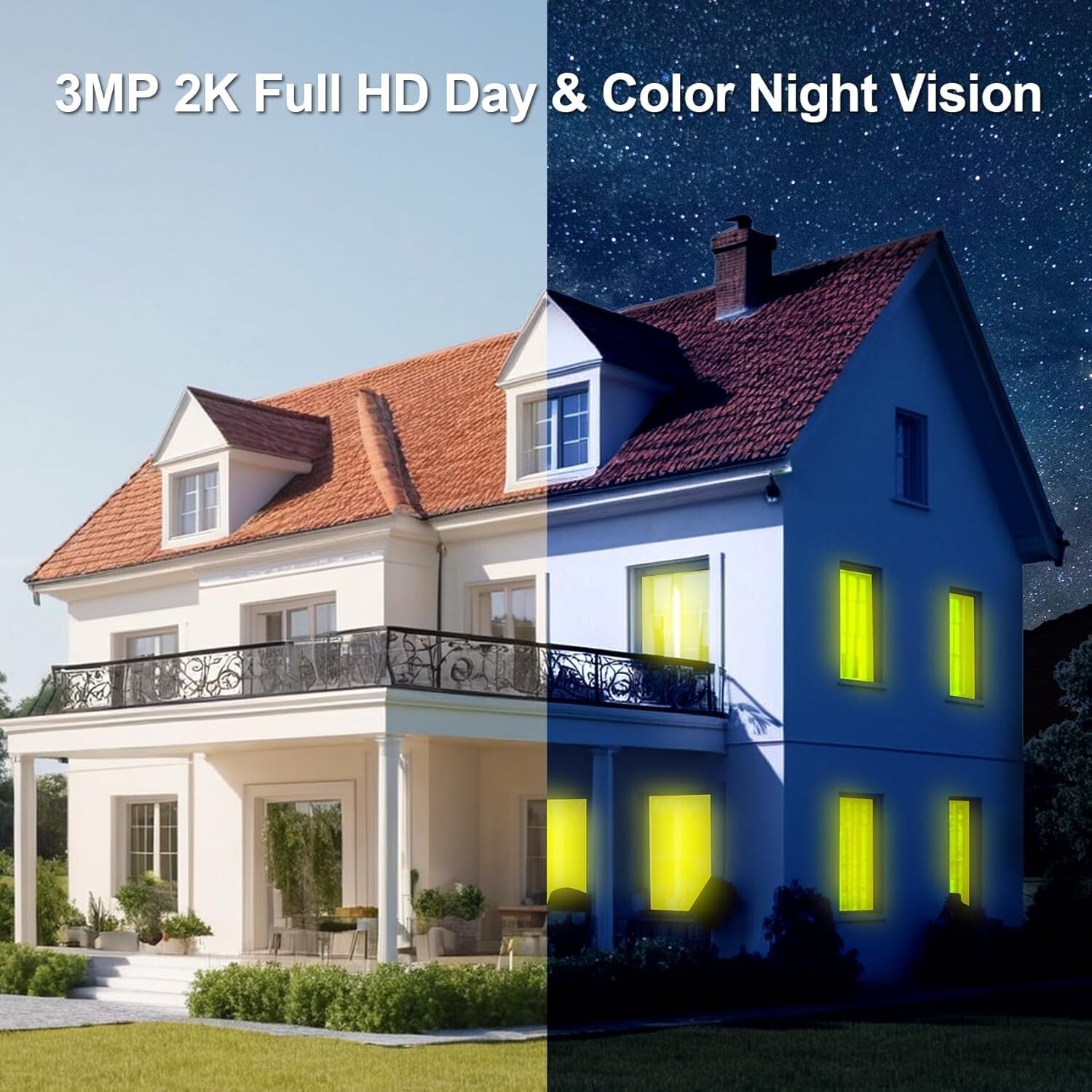 Advanced Solar Security Camera with AI Motion Detection & Cloud Storage Included