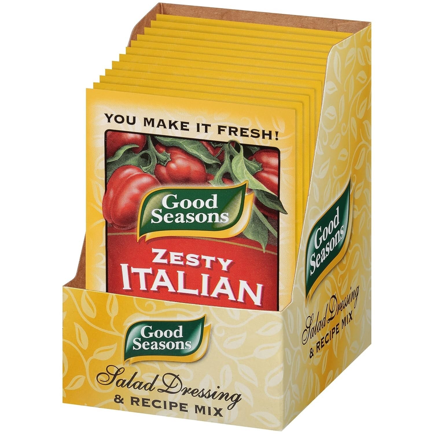 Authentic Zesty Italian Salad Dressing Mix - 24 Packets for Everyday Cooking