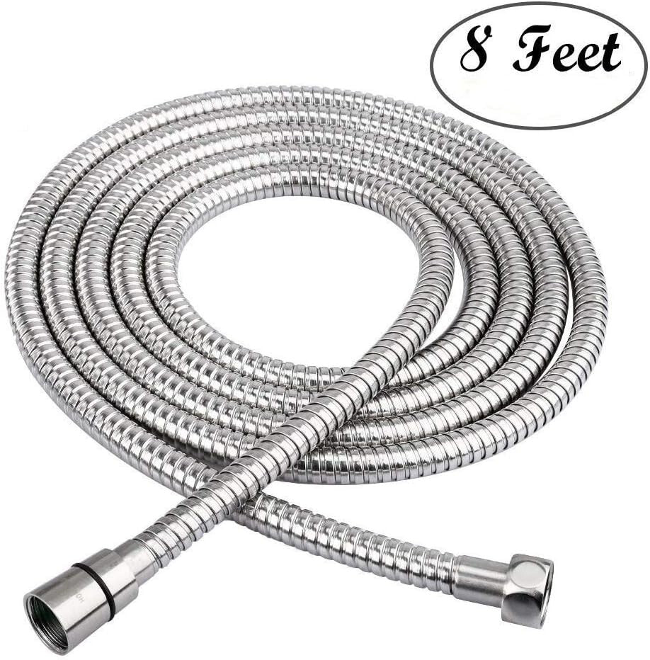 Premium Pet Shower Kit - 8ft Flex Hose & High-Pressure Spray for Easy Grooming