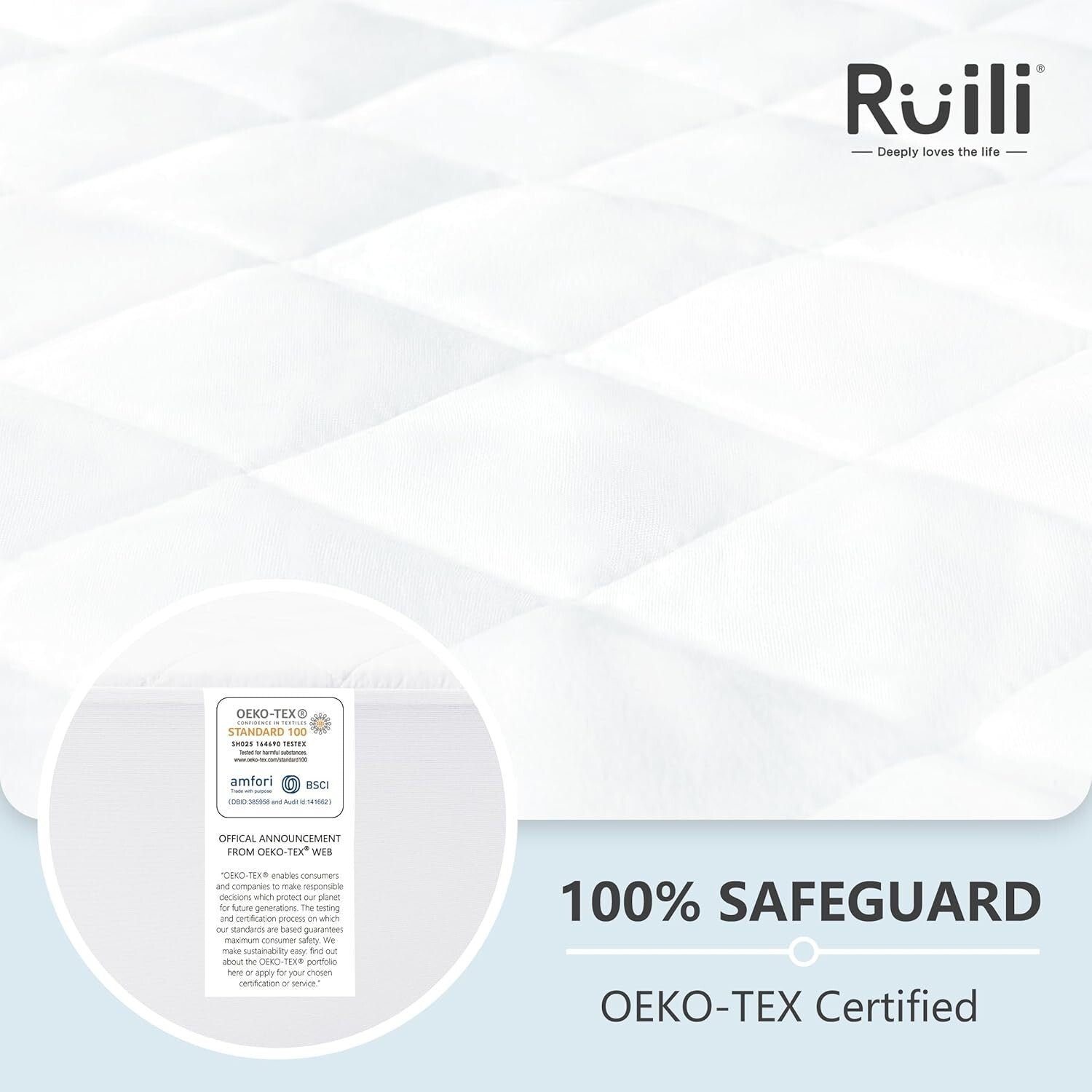 2 Pack Twin Size Waterproof Quilted Mattress Protector for Comfortable Sleep