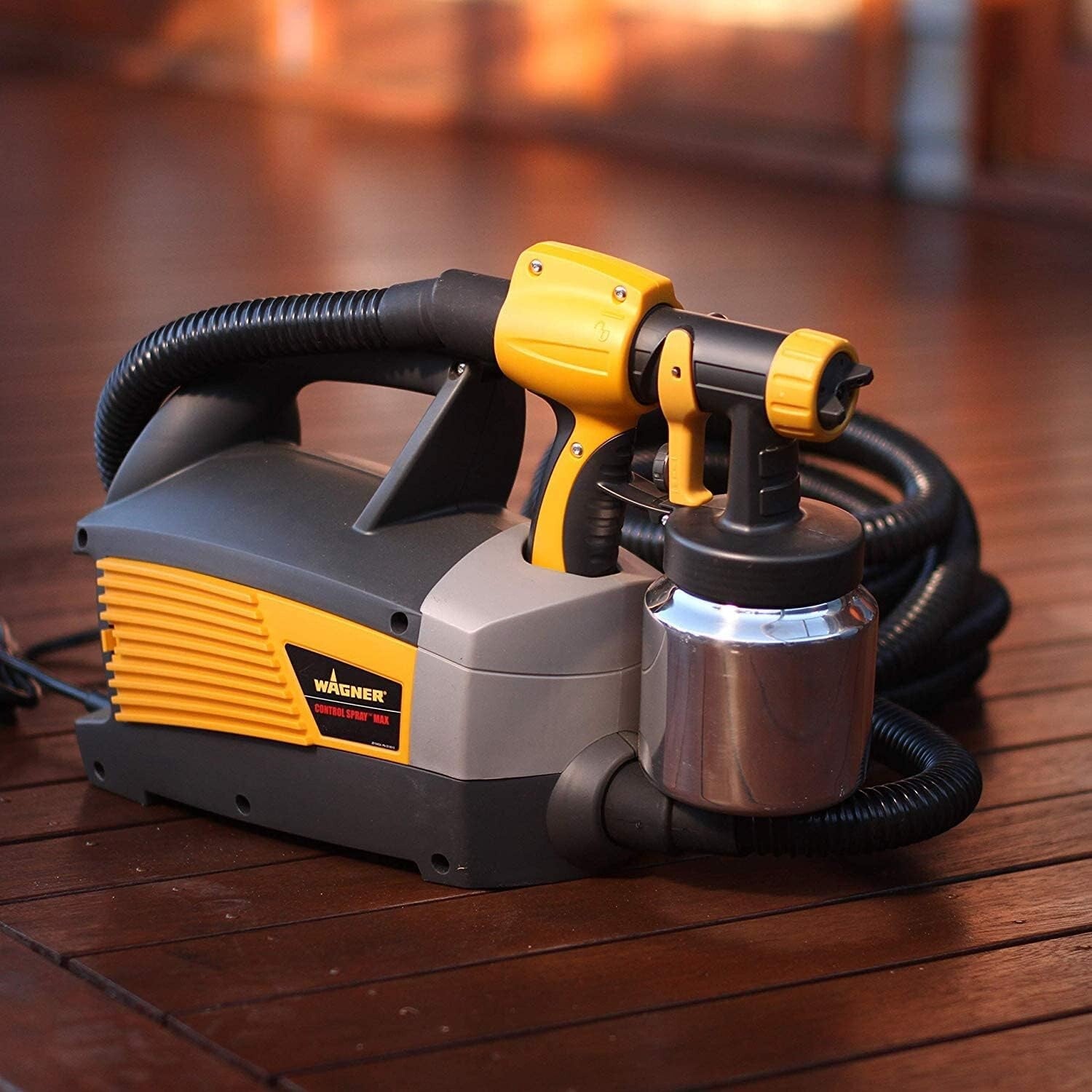 Professional HVLP Paint Sprayer - 5A Power & Fine Finish Control with 3 Patterns