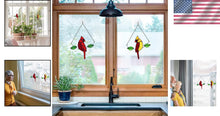 Load image into Gallery viewer, Touching Cardinal Memorial Gifts - Beautiful Handmade Suncatchers for Windows