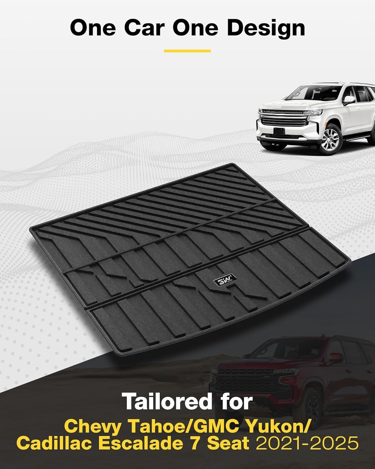 Premium Waterproof Trunk Mat for 2021-2025 Yukon & Escalade - Easy Installation!