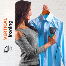 Load image into Gallery viewer, Portable Handheld Travel Steamer - No Spitting, Safe &amp; Efficient Wrinkle Removal