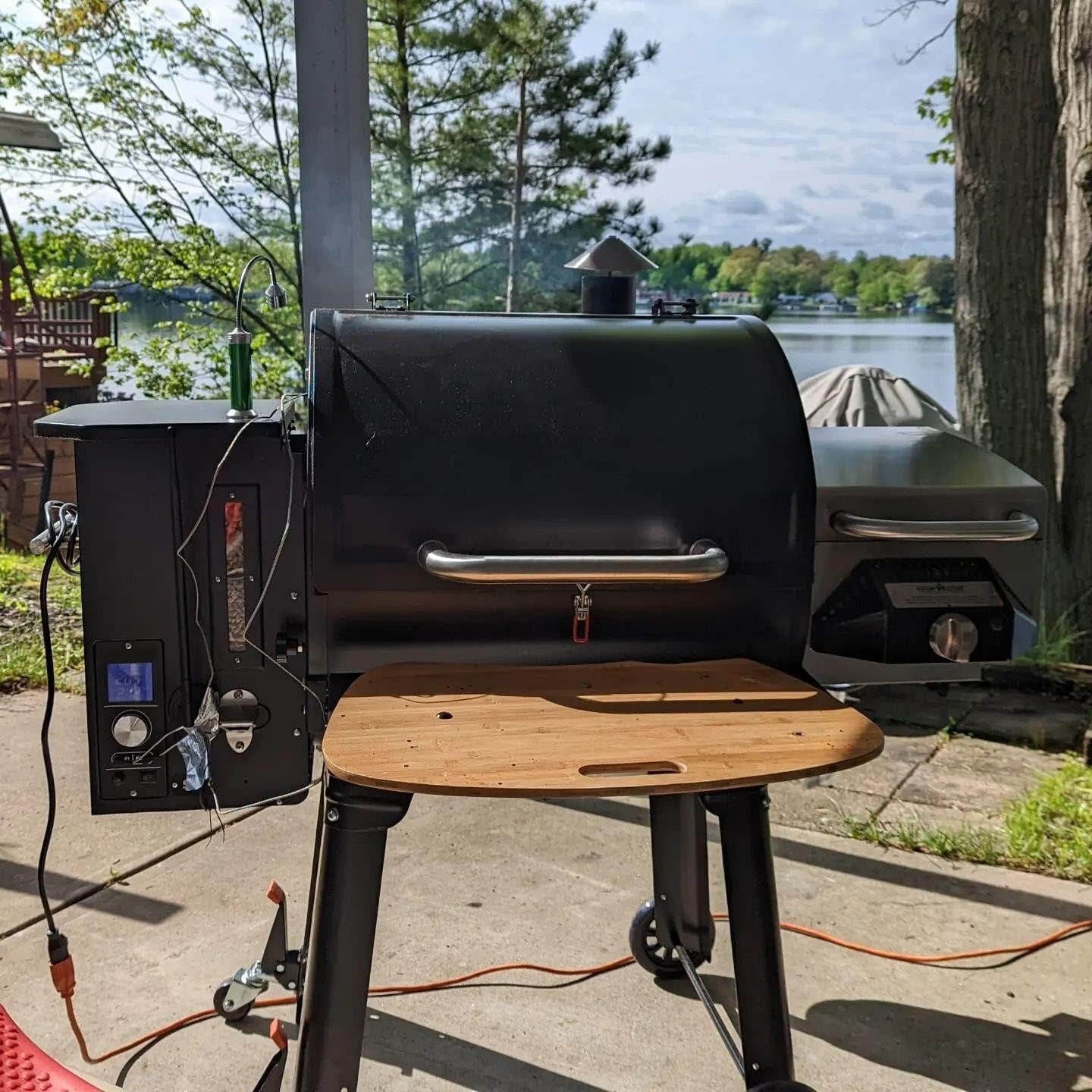 RTD Sensor Digital Thermostat for Camp Chef Pellet Grills with Dual Probe Setup