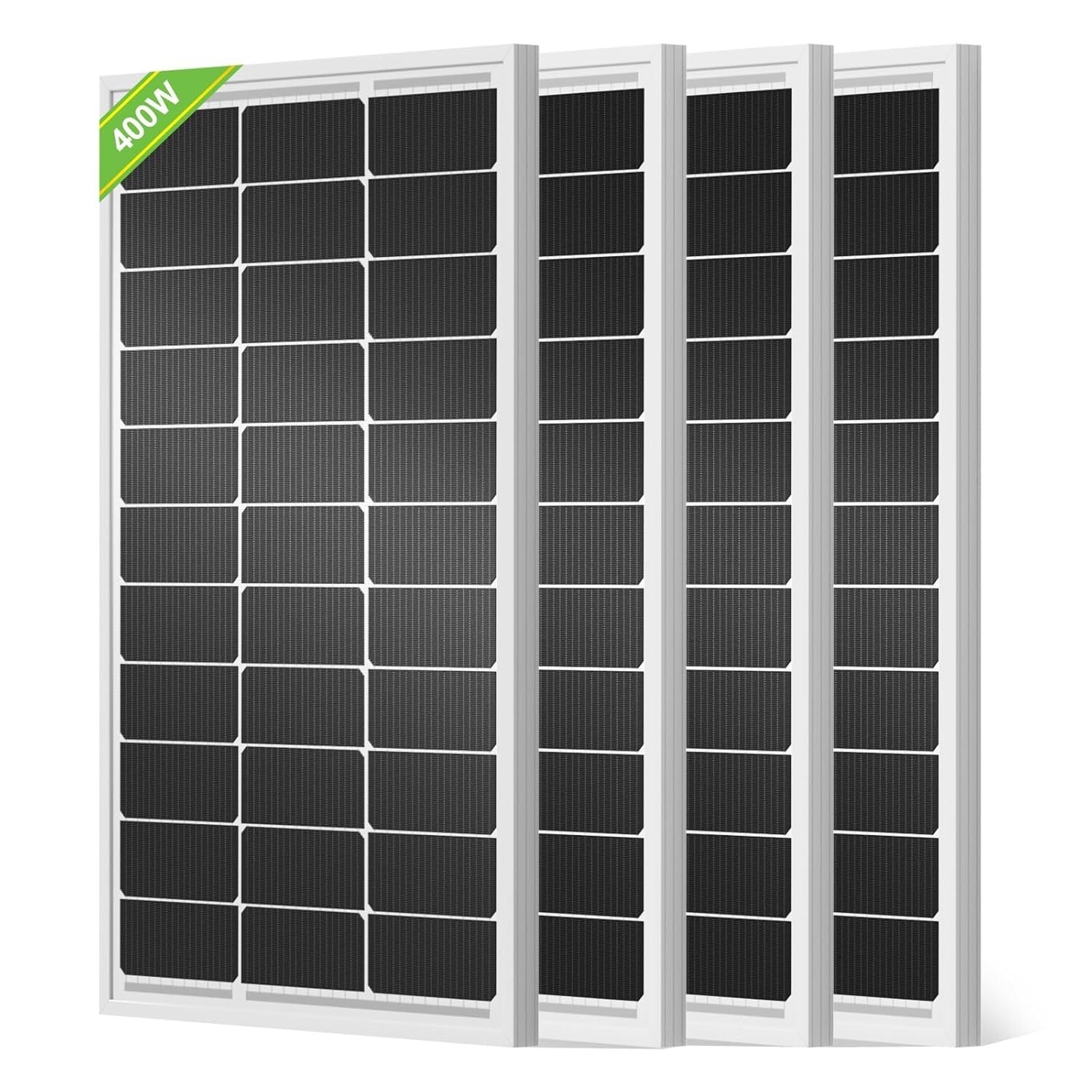 Efficient 400W Solar Panel Array - Ideal for Off-Grid Homes, Camping & Farming