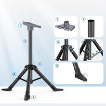 Load image into Gallery viewer, Height Adjustable Starlink Tripod Stand with Pipe Adapter for Outdoor Adventures