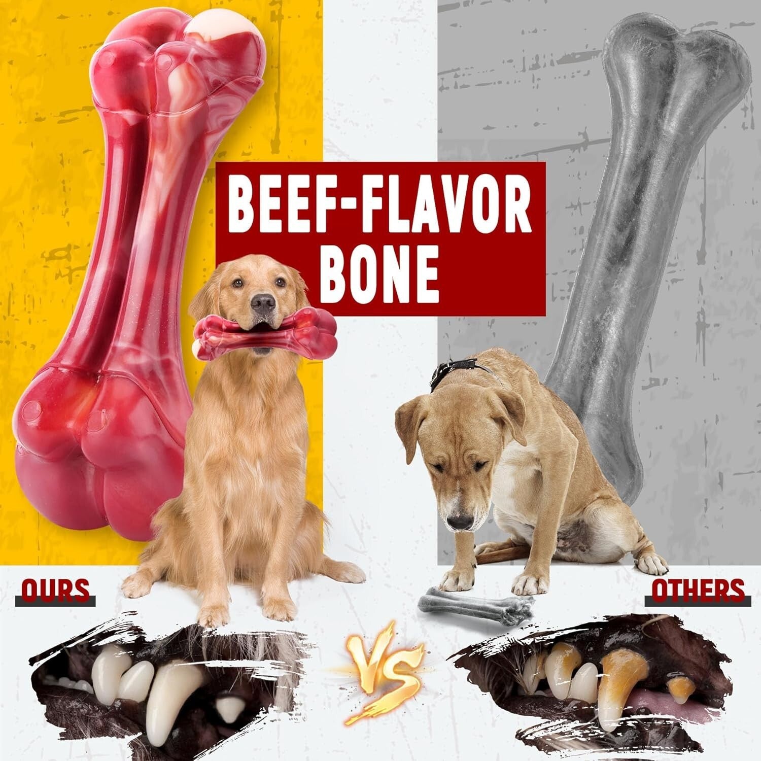 12-Pack Heavy-Duty Dog Chew Toys for Aggressive Chewers - Ultimate Fun Set