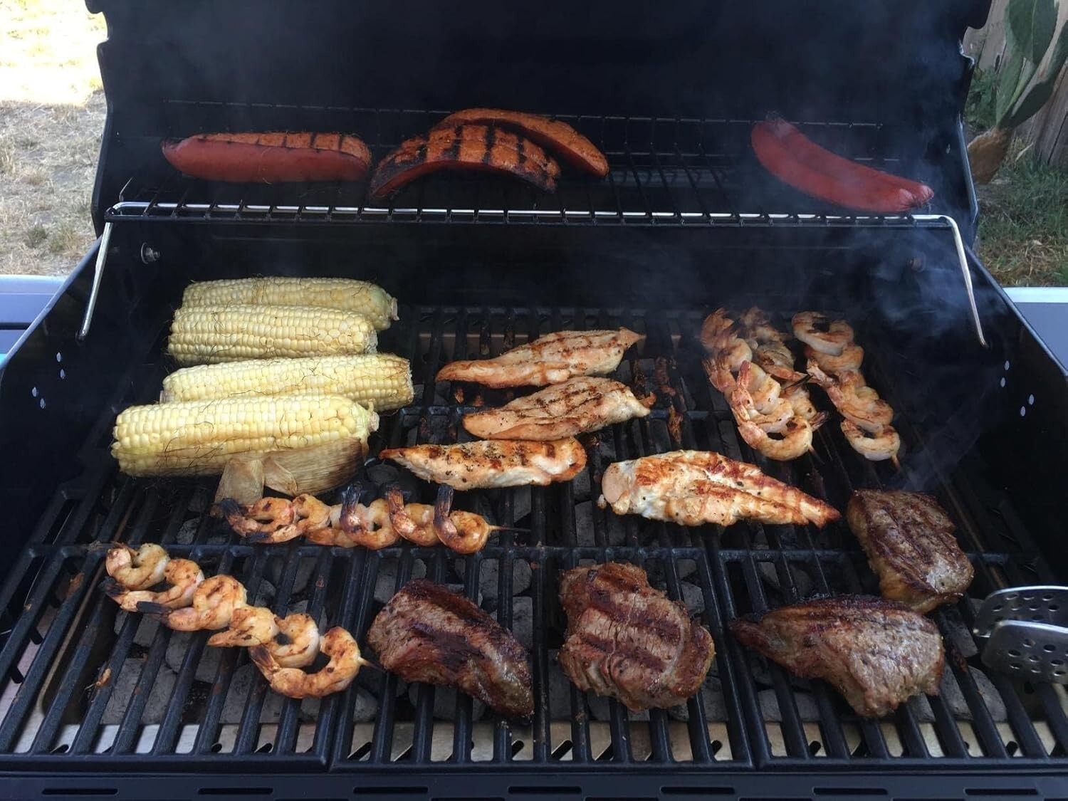 3-Pack Replacement Grill Grates: Easy Clean Porcelain for Charbroil Gas Grills