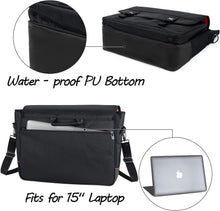 Load image into Gallery viewer, Versatile Black Travel Bag for Bartender Kits &amp; Wine Bottles - Easy Carry