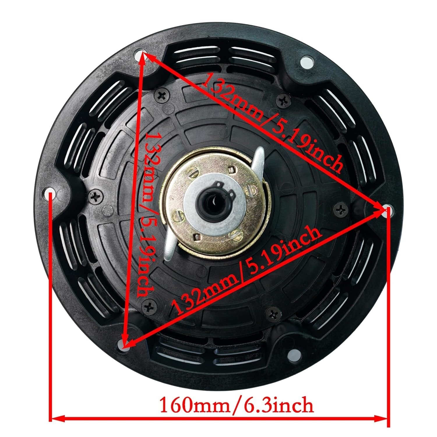 Premium Pull Start Recoil Assembly Designed for Coleman CT200U & Predator 212CC
