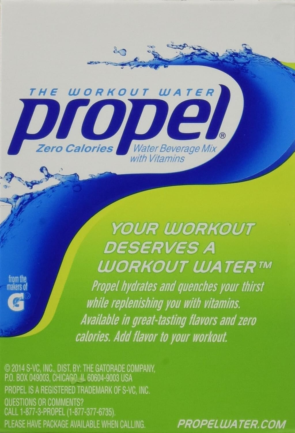 6-Pack Kiwi Strawberry Propel Powder Stick Packs - Flavorful Hydration Easy