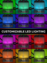 Load image into Gallery viewer, 4 Hose Premium Hookah Set with LED Light - Complete Acrylic Kit &amp; Accessories