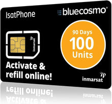 Load image into Gallery viewer, IsatPhone Prepaid SIM: 100 Units for IsatPhone Pro &amp; 2 - Excellent Global Access