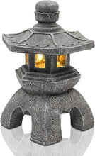 Load image into Gallery viewer, Charming Painted Polyresin Lantern Statue - Perfect for Indoor &amp; Outdoor