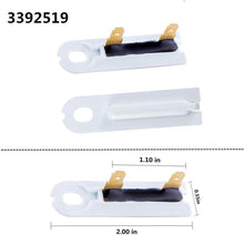 Load image into Gallery viewer, Durable 8544771 Heating Element &amp; 279816 Thermostat Compatible with Major Brands