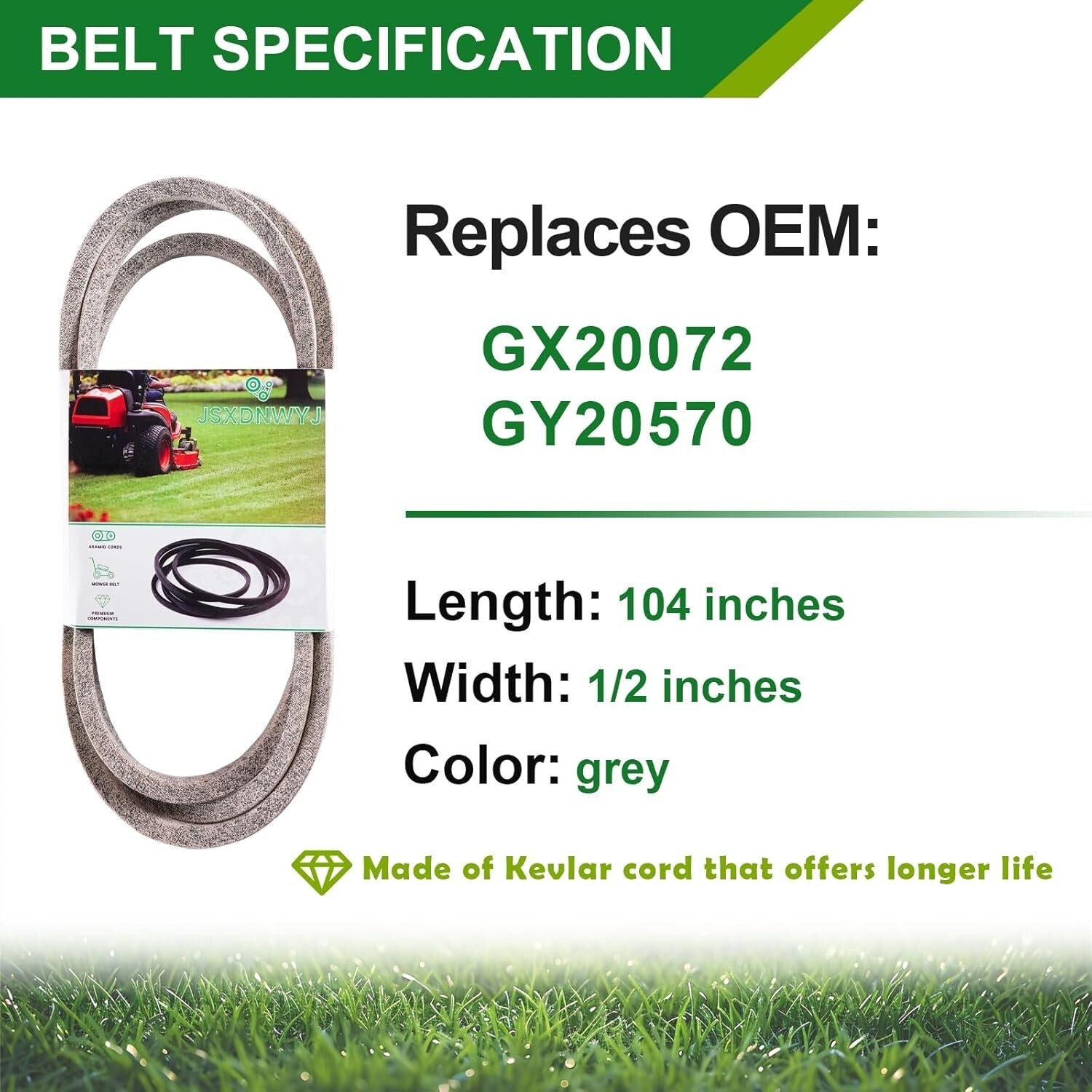 Essential John Deere 48" Deck Rebuild Kit - Spindle 3-Pack & Replacement Pulleys