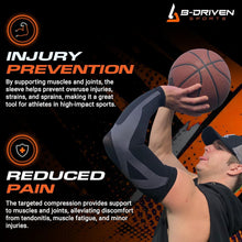 Load image into Gallery viewer, Medical Grade Compression Arm Sleeves - 20-30mmHg, Ideal for Athletes &amp; Laborers