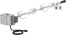Load image into Gallery viewer, Stainless Steel Universal Grill Rotisserie with Electric Motor - Hassle-Free Use