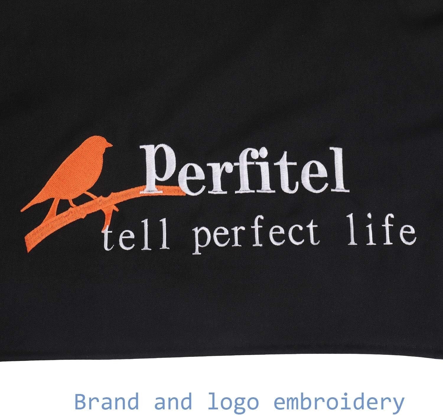 Fade Resistant and Washable Bird Cage Cover - Durable Black Nylon Twill Design