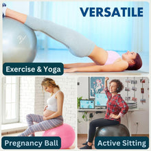 Load image into Gallery viewer, Versatile Anti-Burst Exercise Ball - Available in 5 Sizes, Perfect for Fitness