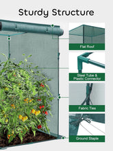 Load image into Gallery viewer, 4' x 8' Outdoor Plant Protection Cage with Zippered Access and Ground Staples