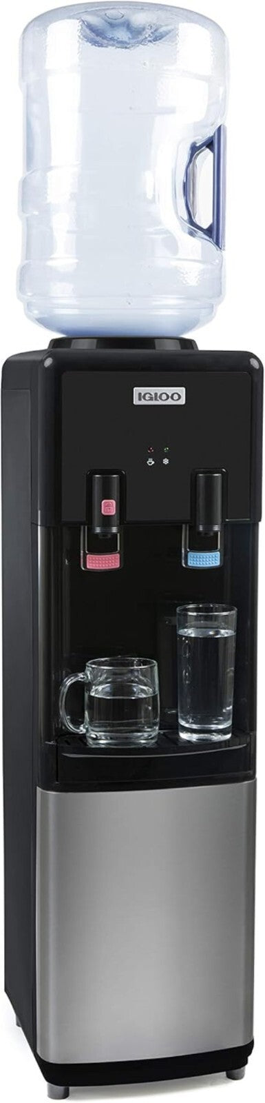 Elegant Top Load Water Dispenser for Instant Hot & Cold Water at Home or Office