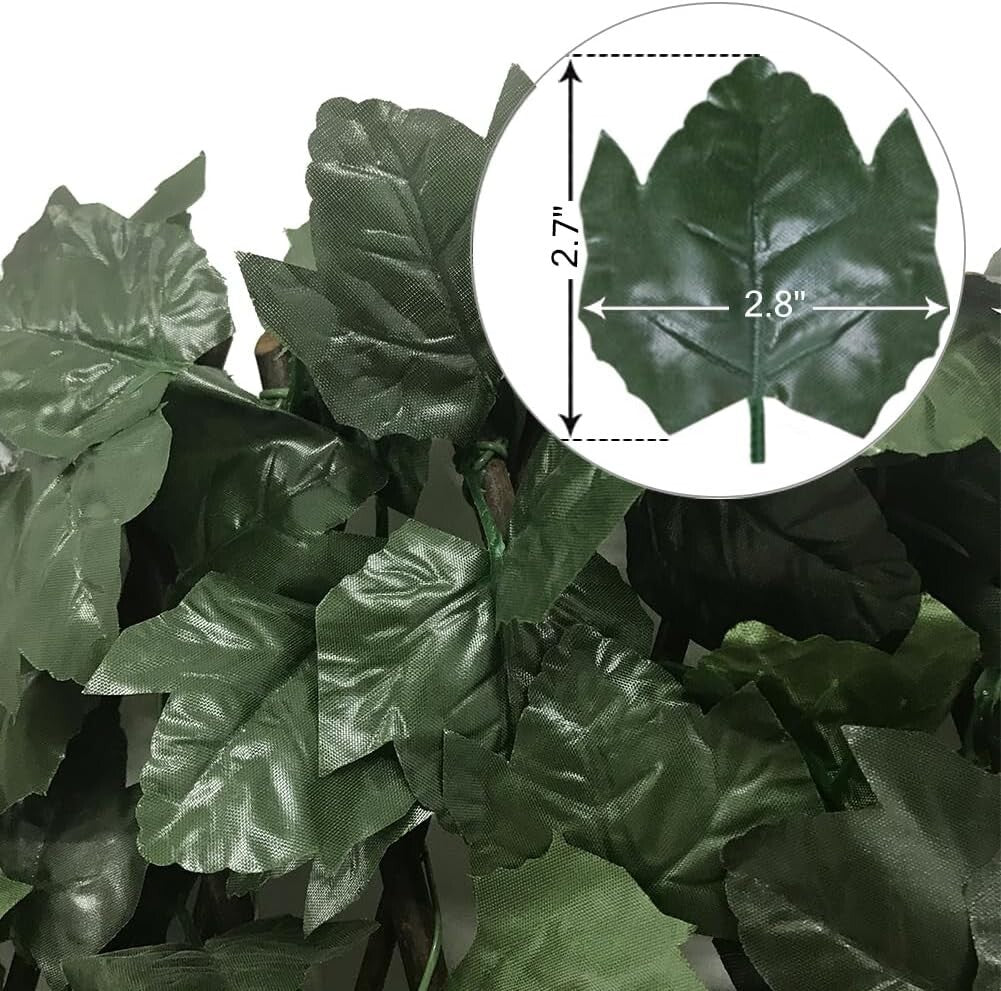 Decorative Artificial Ivy Fencing Panel: Customizable Outdoor Privacy Solution