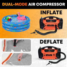 Load image into Gallery viewer, Compact Tire Inflator &amp; Deflator with 20V Lithium Battery - Emergency Ready