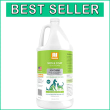 Load image into Gallery viewer, Vegan-Friendly Aloe &amp; Oatmeal Shampoo for Dogs &amp; Cats - 1 Gallon Cucumber Melon