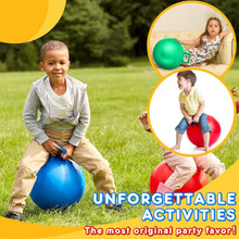 Load image into Gallery viewer, 6-Pack 20-Inch Inflatable Hopper Balls with Pump - Fun Family Outdoor Games