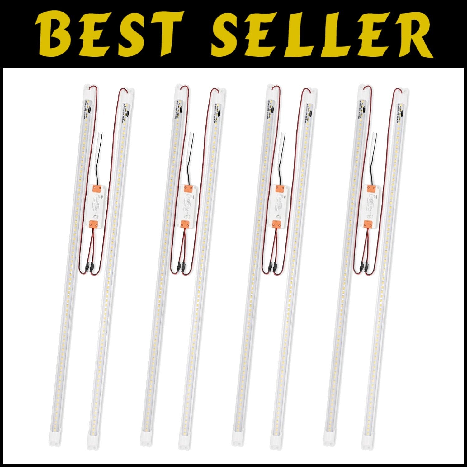 Energy Efficient! 4FT LED Retrofit Kit 36W Magnetic Mount - 5400 Lumens