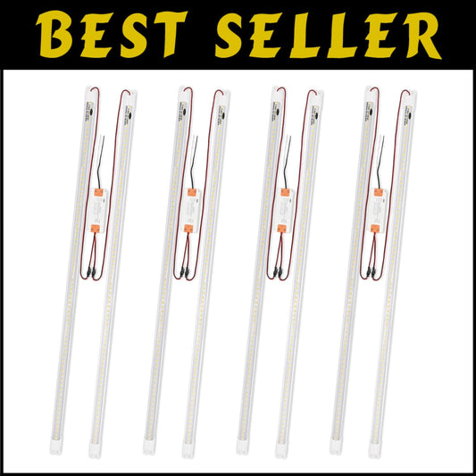 Energy Efficient! 4FT LED Retrofit Kit 36W Magnetic Mount - 5400 Lumens