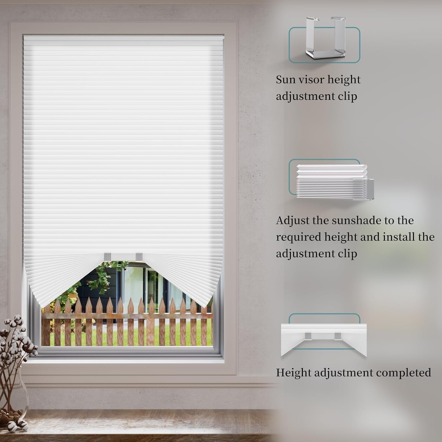 Honeycomb Arch Window Treatments - Cordless Blinds for Perfect Fit Windows