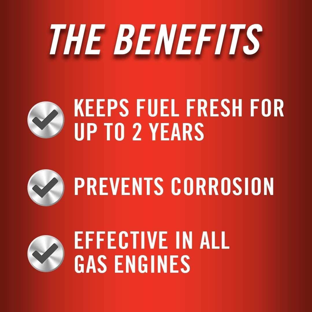 Sta-bil Storage Fuel Additive - Safeguards 320 Gallons of Gasoline, Made in USA