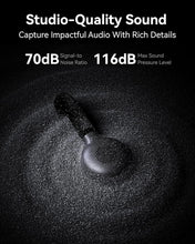 Load image into Gallery viewer, Professional Lavalier Microphone with App Control &amp; 2 Transmitters for Streaming