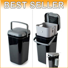 Load image into Gallery viewer, Transparent Outdoor Dog Waste Bin - Easy Clean-up with Built-in Deodorizer
