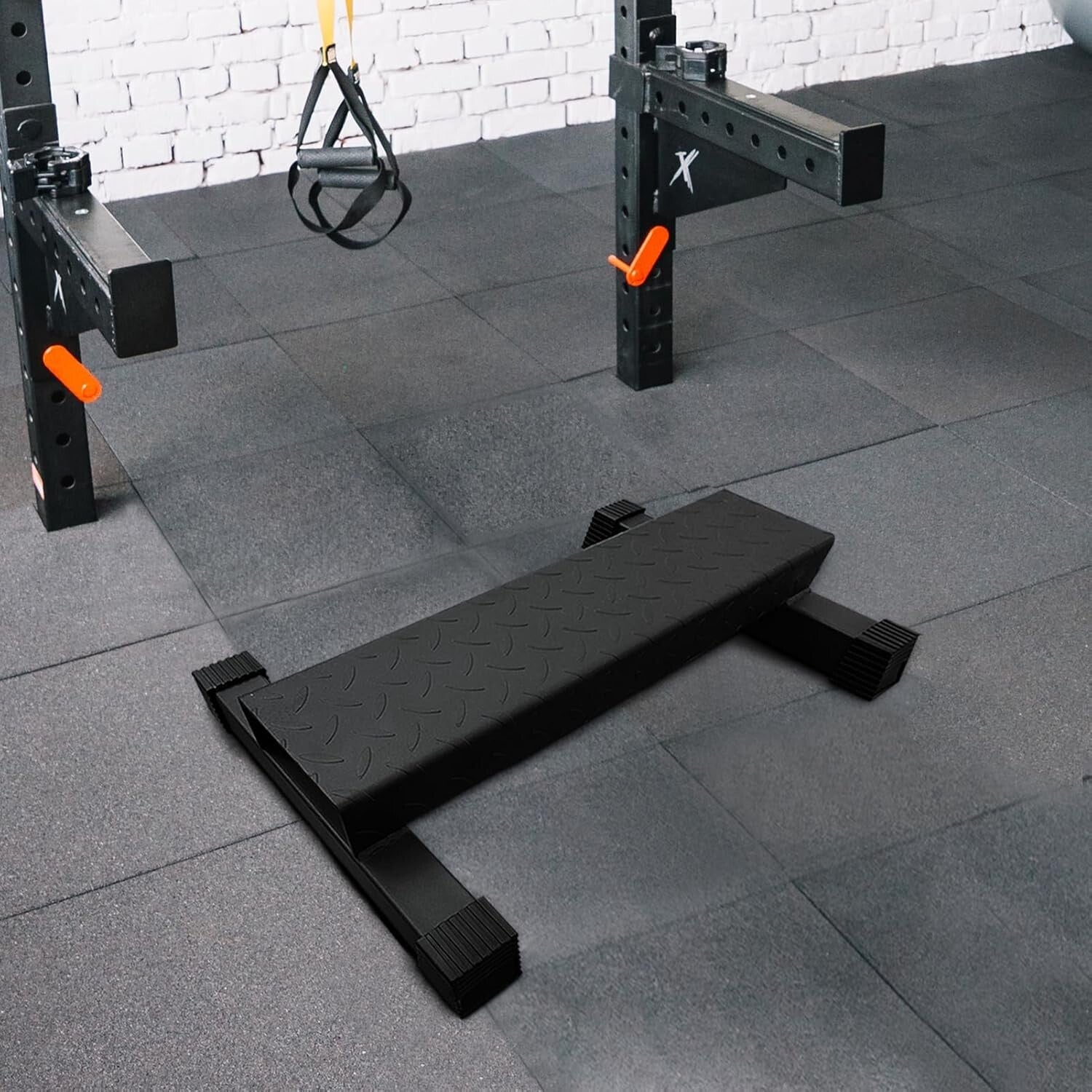 880 lbs Capacity Calf Raise Block with Anti-Slip Surface - Home Gym Essential
