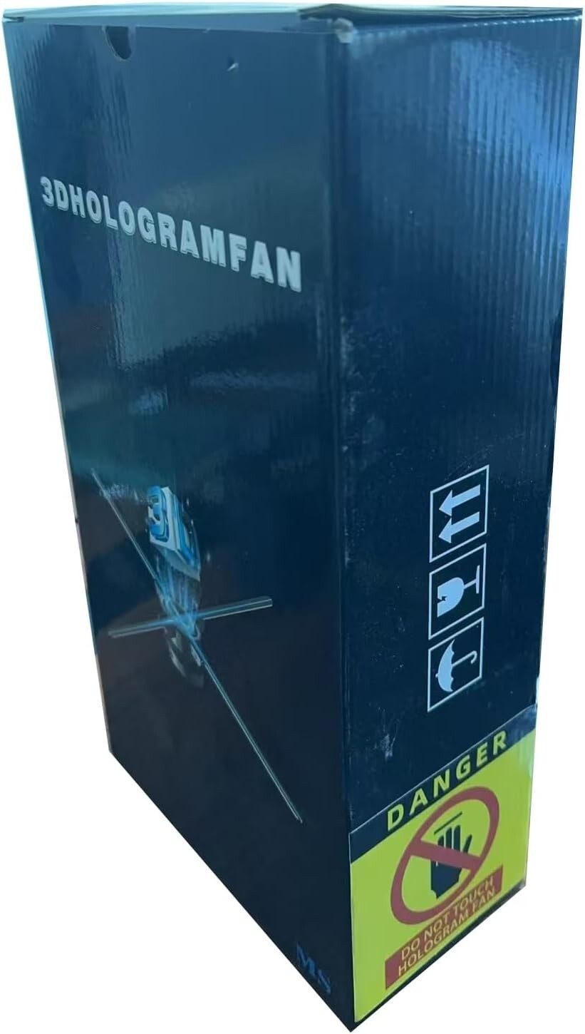 Compact 18.1" Hologram Projector for Events & Businesses with Remote Control