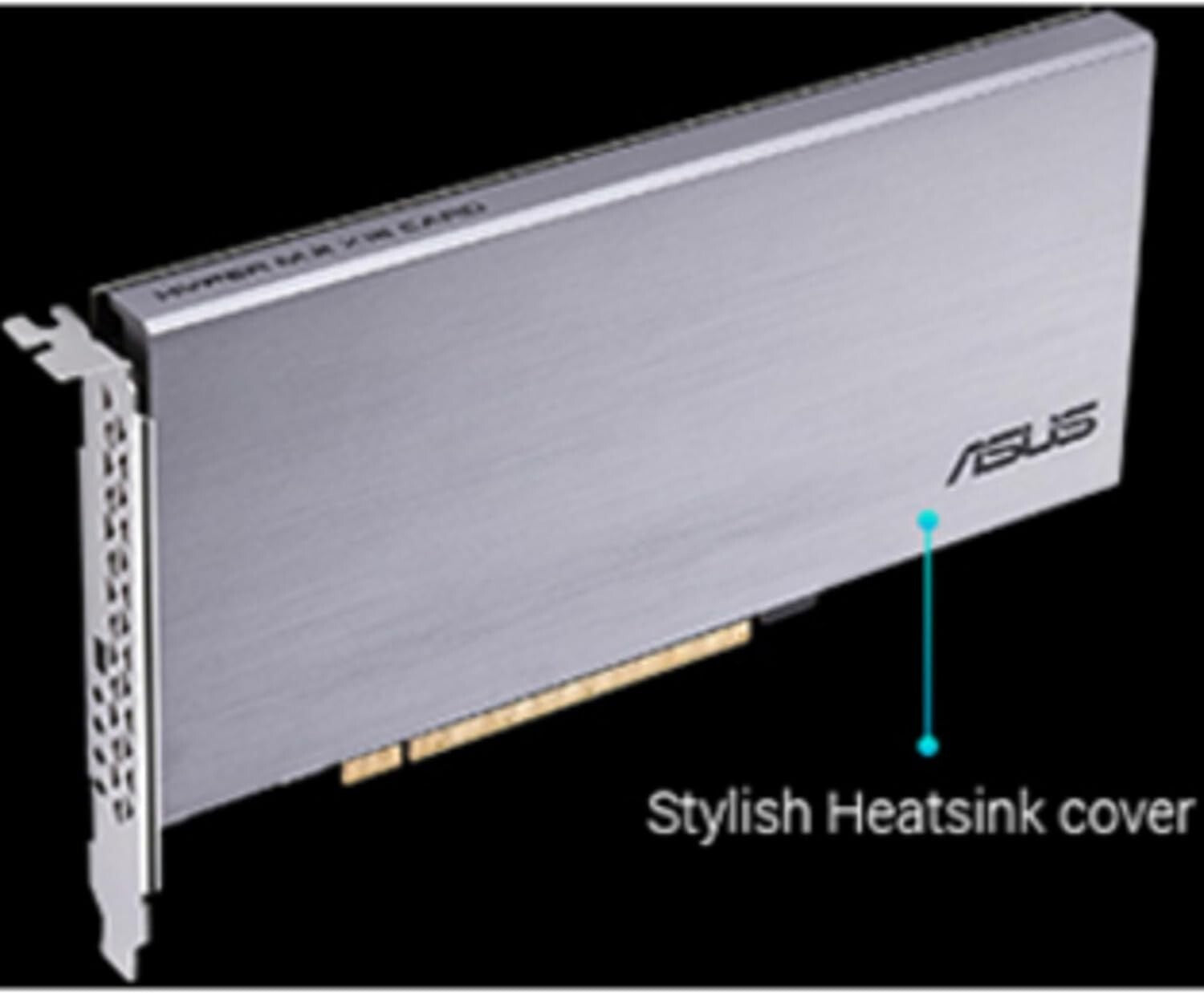 4x NVMe M.2 Expansion Card for High-Speed Data Transfer with Thermal Management