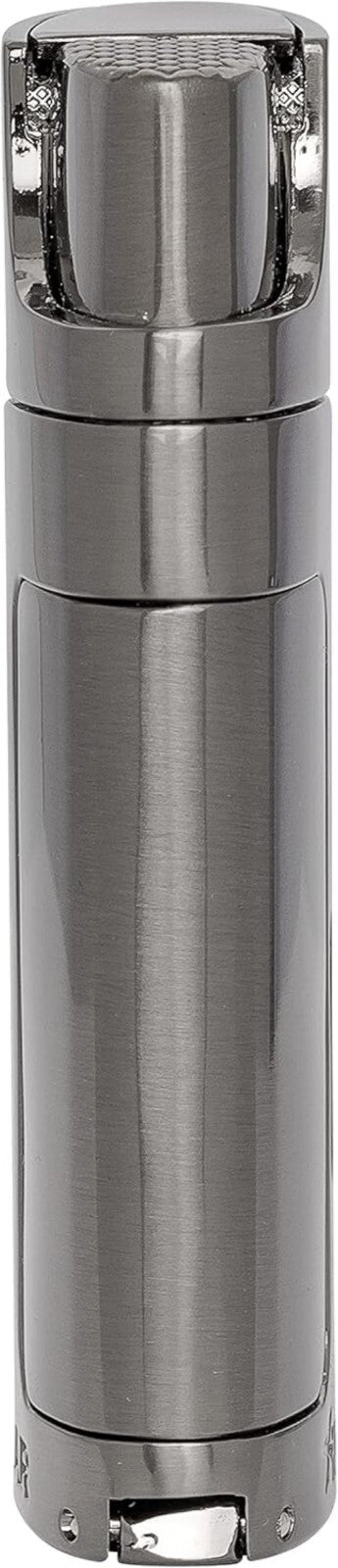 ELX Double Jet Flame Torch Lighter - Built-in Cigar Punch & Adjustment Wheel